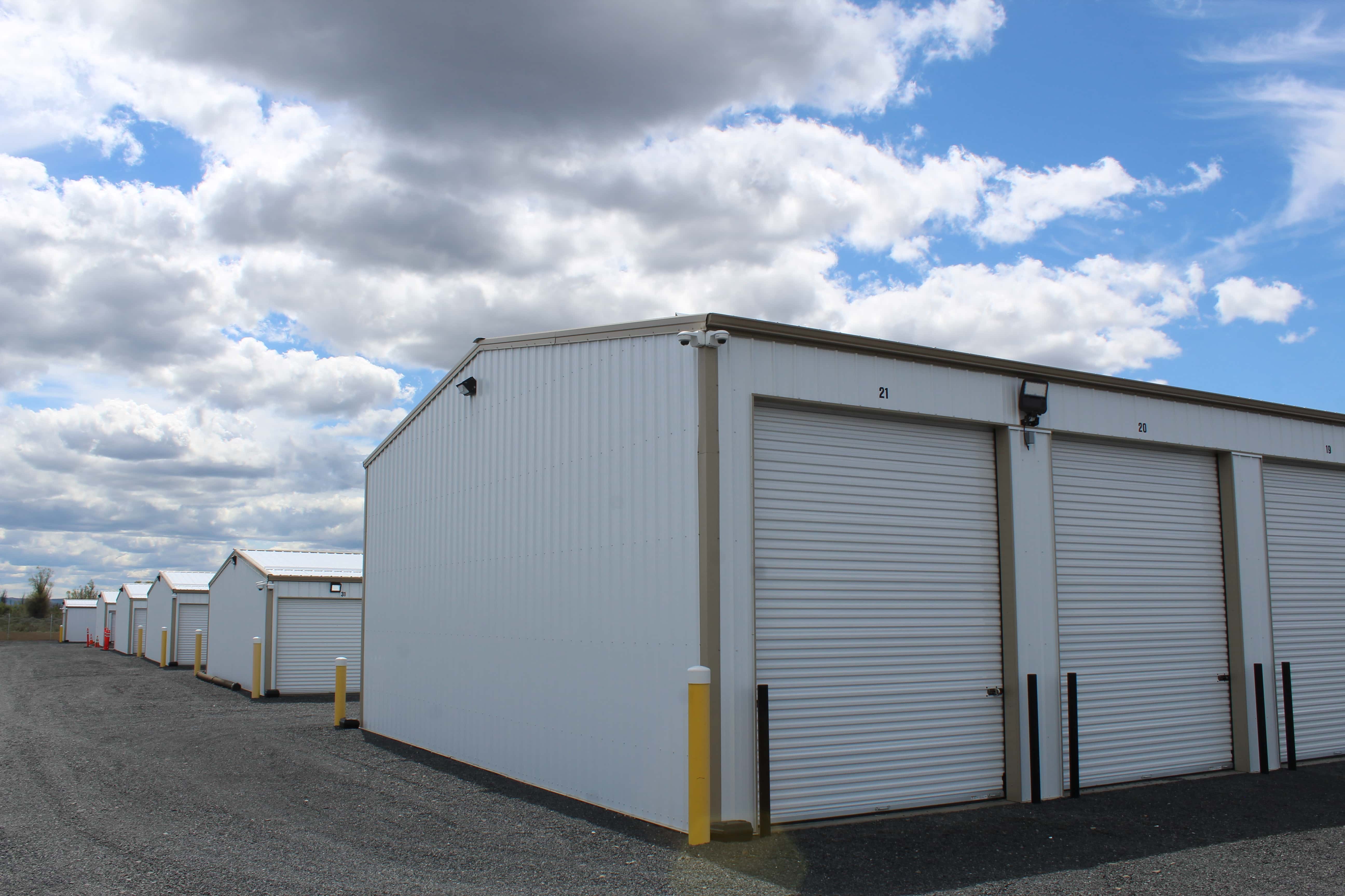 Interstate Self Storage industrial facility structural engineering by JSL Engineering in Grant County, Washington