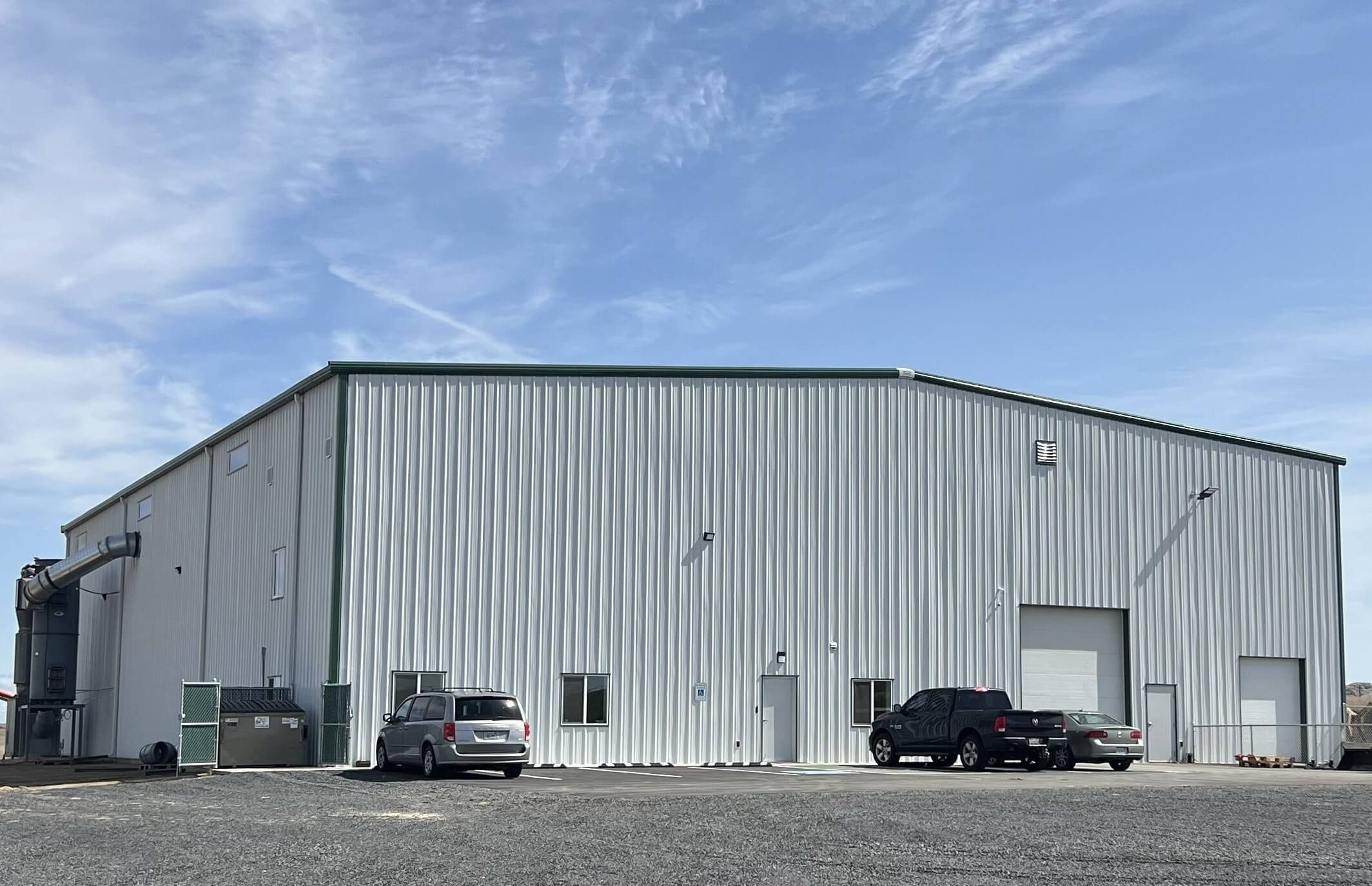 Storm Seeds agricultural seed processing facility structural engineering by JSL Engineering in Grant County, Washington